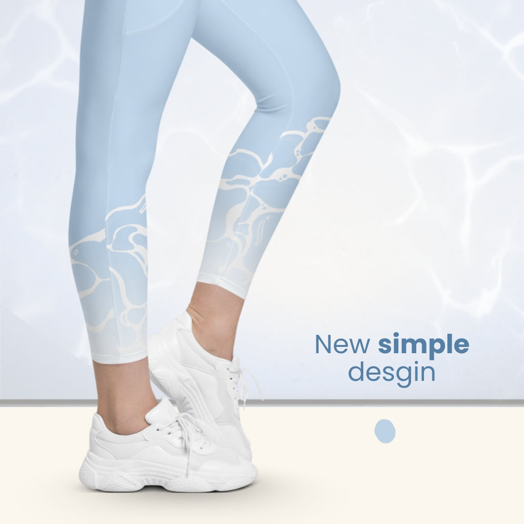 water foam. leggings