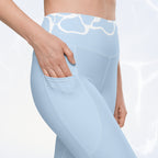 water foam. leggings