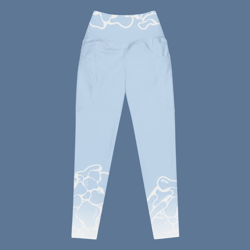 water foam. leggings