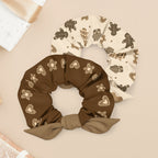 gingerbread scrunchie