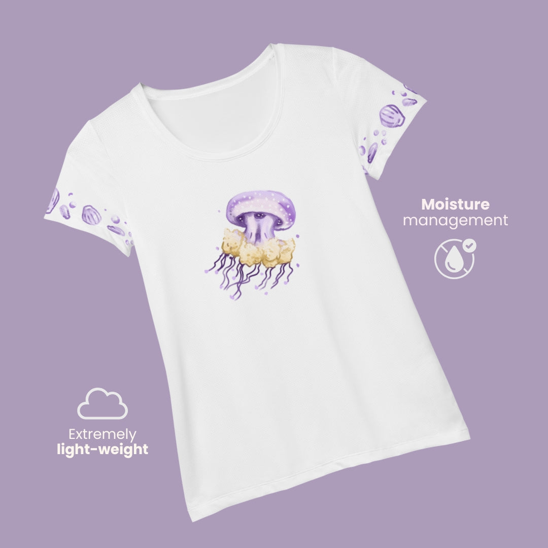 phyllorhiza. athletic t-shirt