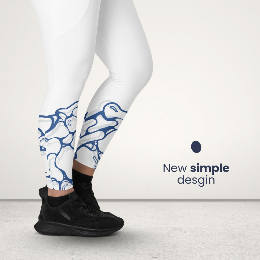 water bubbles. leggings