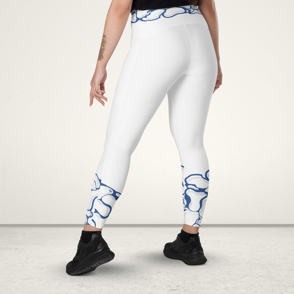 water bubbles. leggings