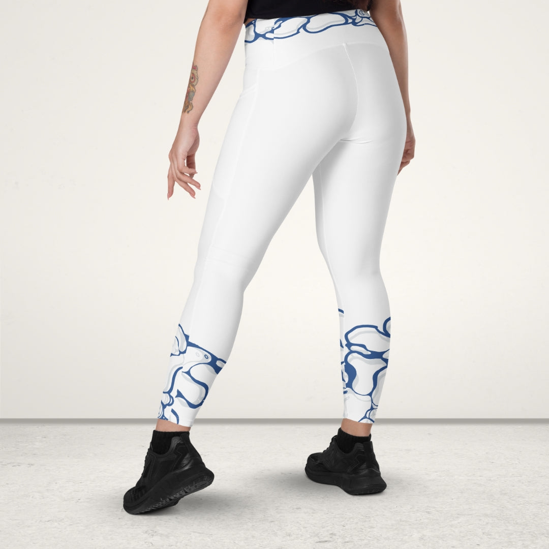 water bubbles. leggings