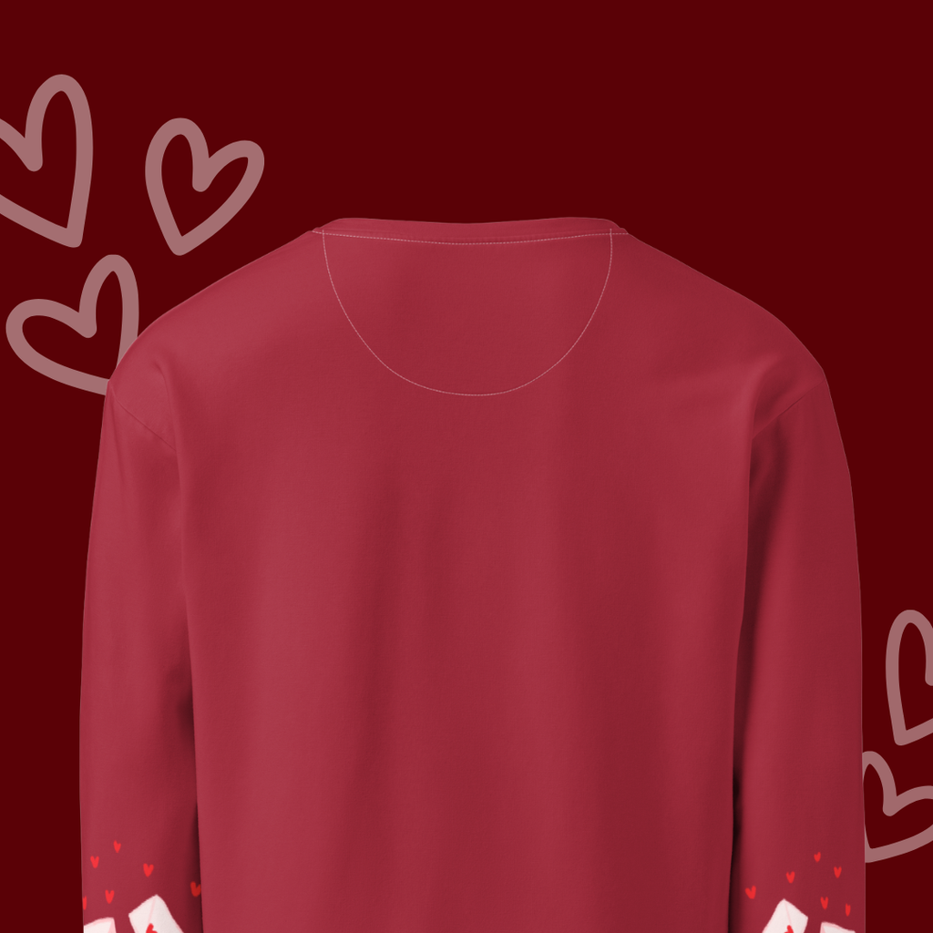 valentine dove. sweatshirt