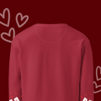 valentine dove. sweatshirt