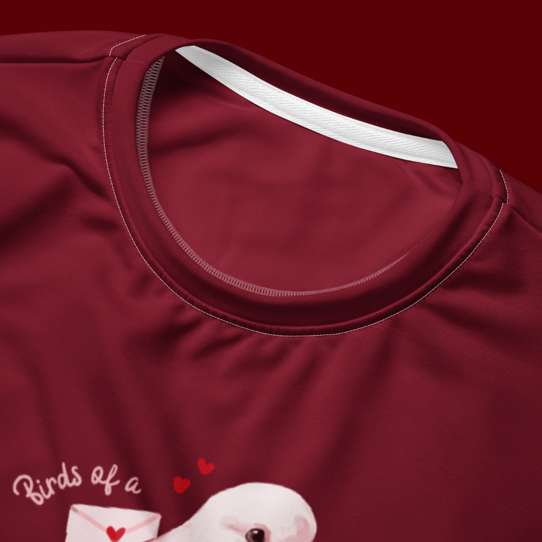 valentine dove. sweatshirt