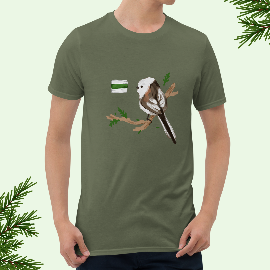 green trail. cotton t-shirt