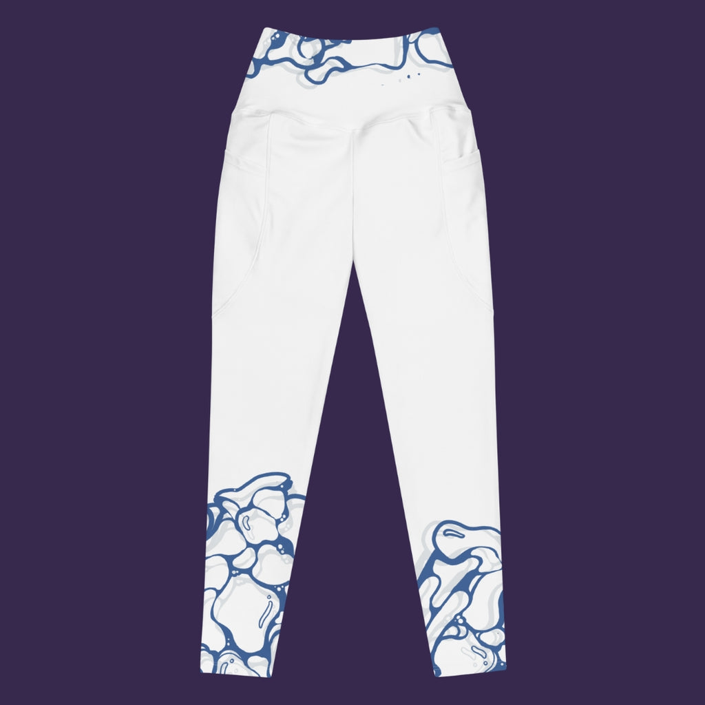 water bubbles. leggings