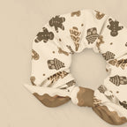 gingerbread scrunchie