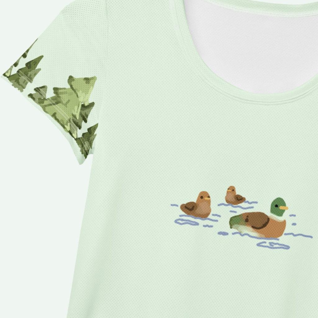 duck. athlethic t-shirt