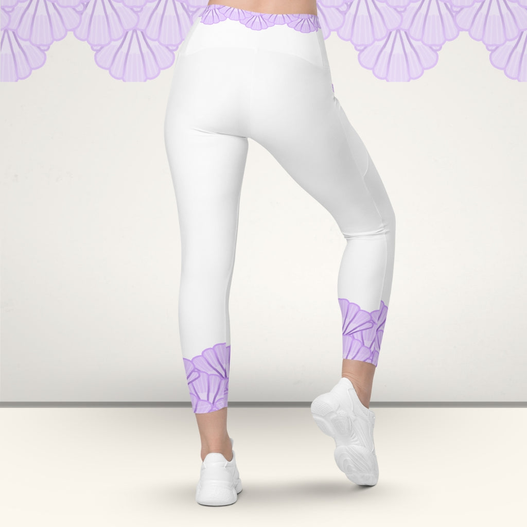 seashell. leggings