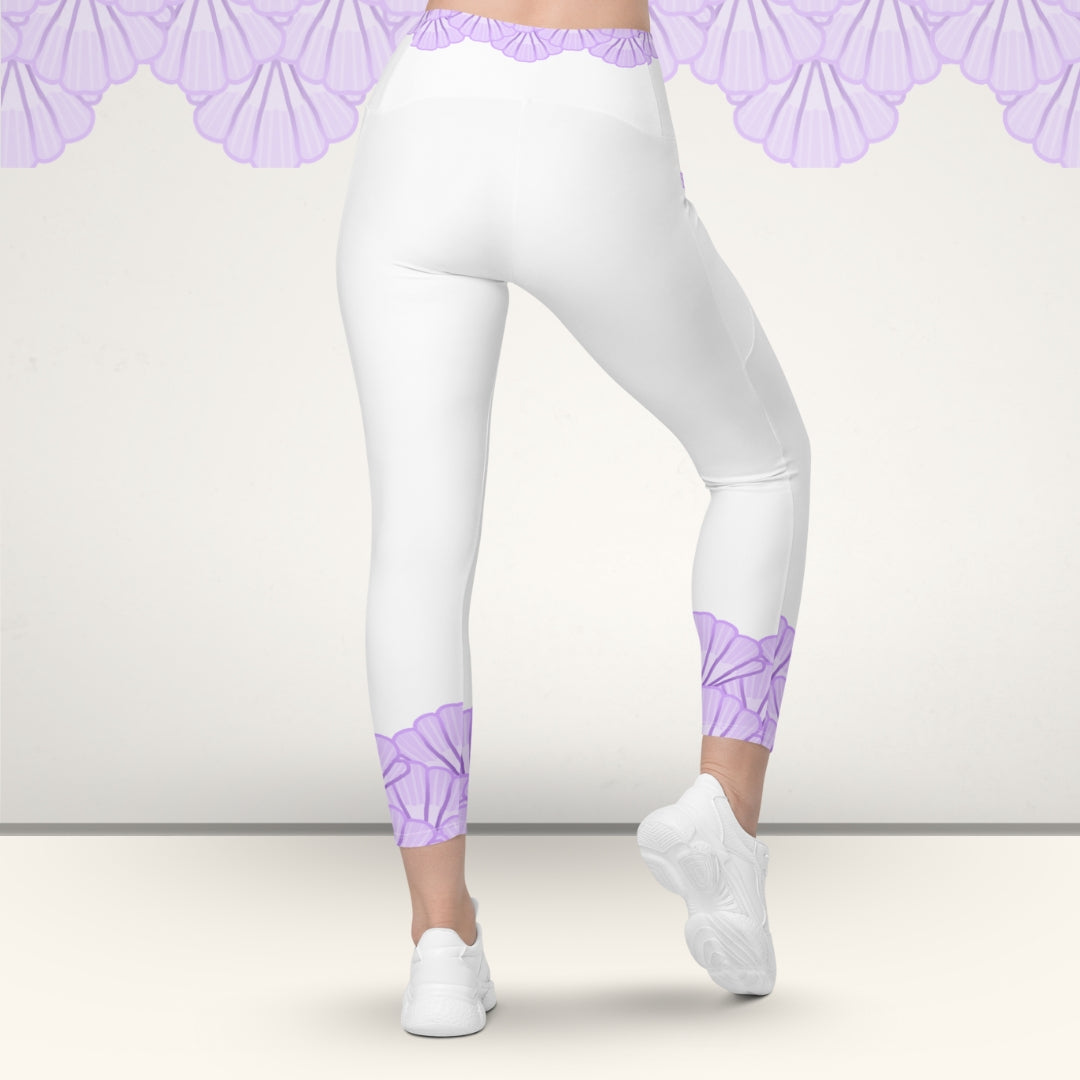 seashell. leggings