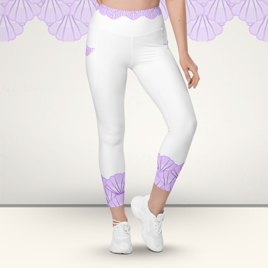 seashell. leggings