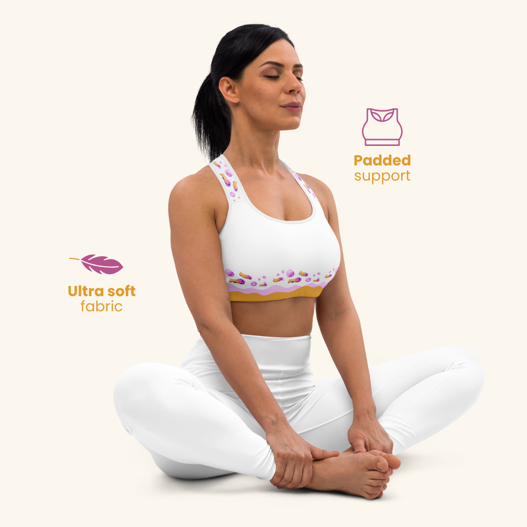 mastigas. sports bra