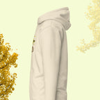 yellow trail. hoodie
