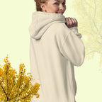 yellow trail. hoodie