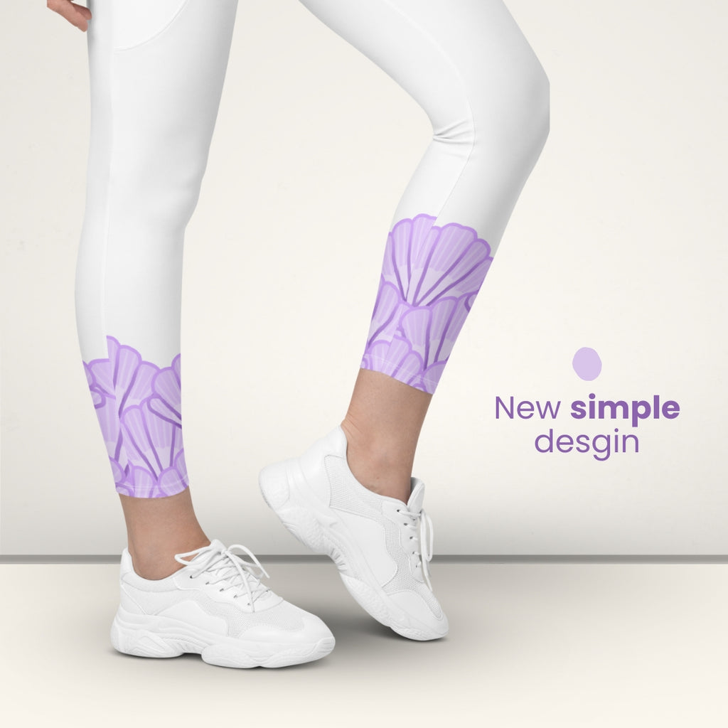 seashell. leggings