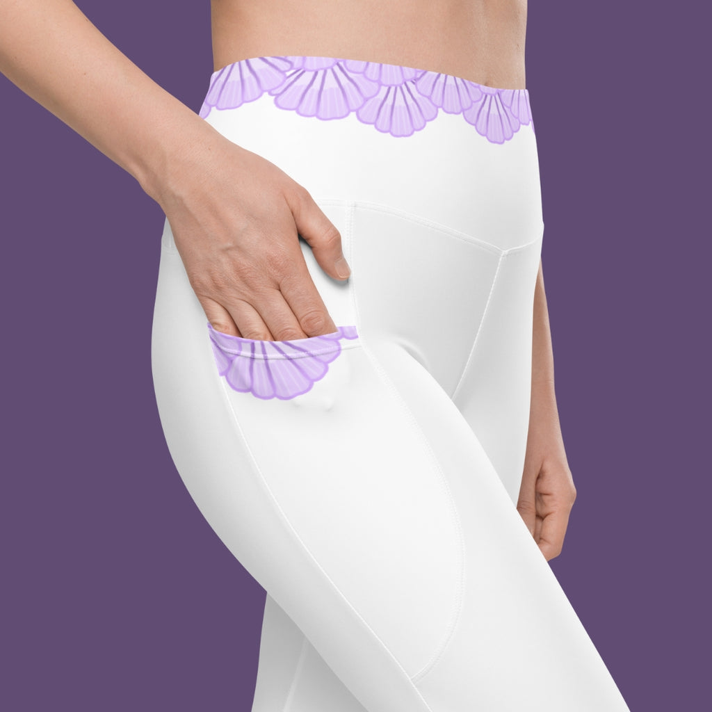 seashell. leggings