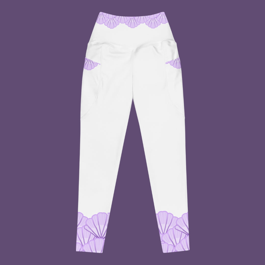 seashell. leggings