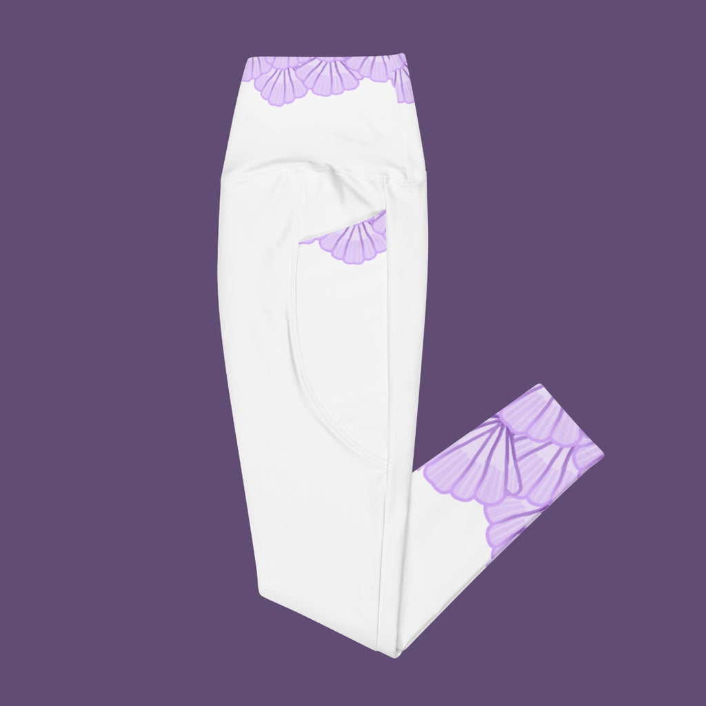 seashell. leggings