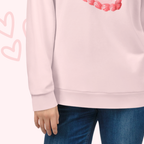 galentine cake. sweatshirt