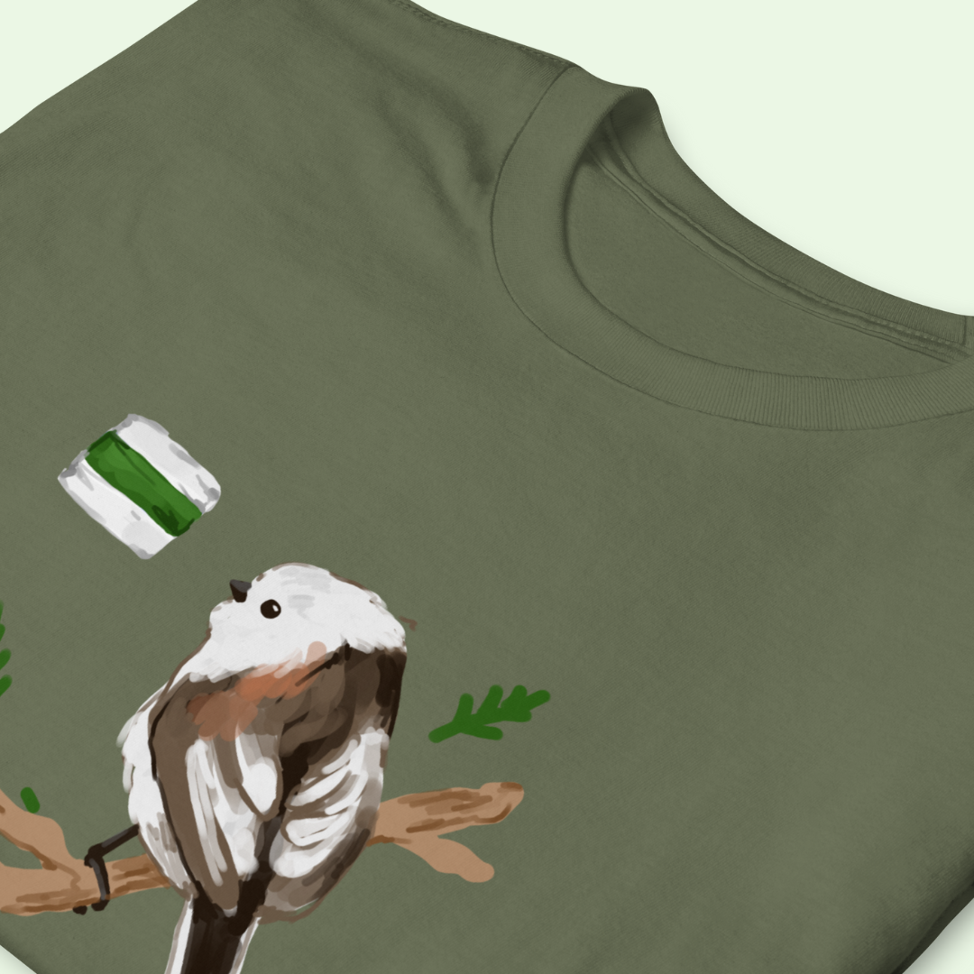 green trail. cotton t-shirt