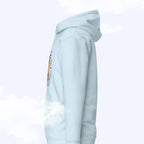 blue trail. hoodie