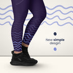 wavy. leggings