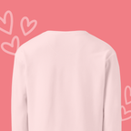 galentine cake. sweatshirt