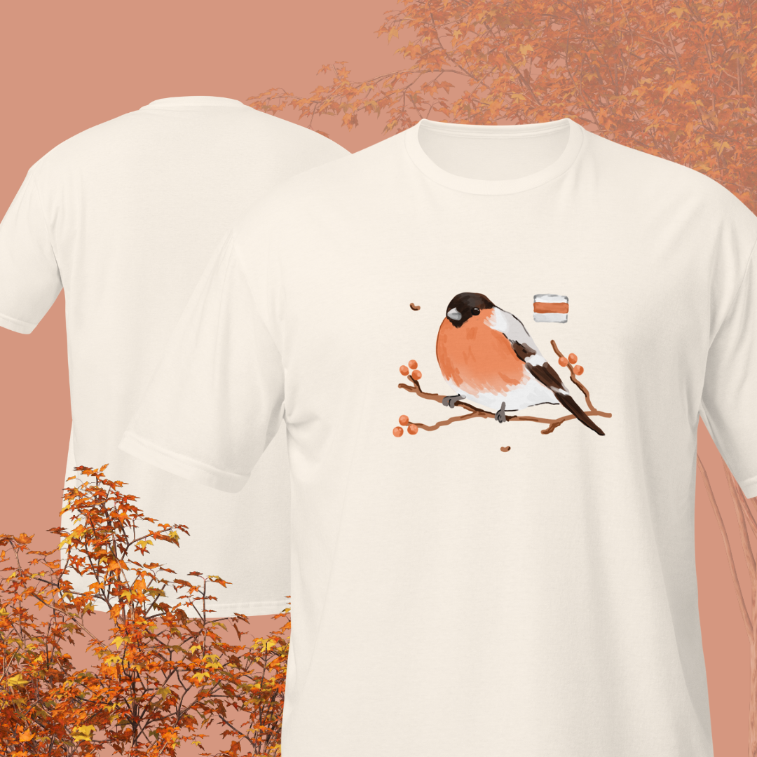 red trail. cotton t-shirt