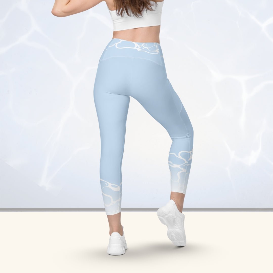 water foam. leggings
