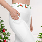 mistletoe. leggings